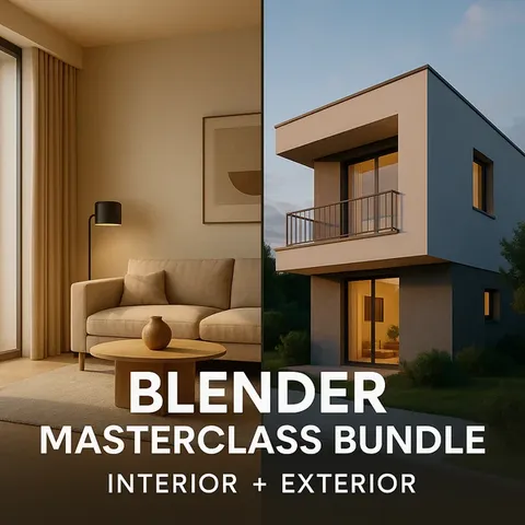 The Blender Masterclass Bundle - Blender tutorials & courses
