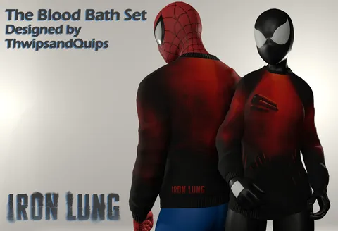 Blood Bath Set - Blender textures & materials