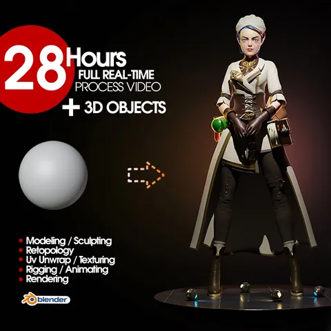 The Botanist - Blender tutorials & courses