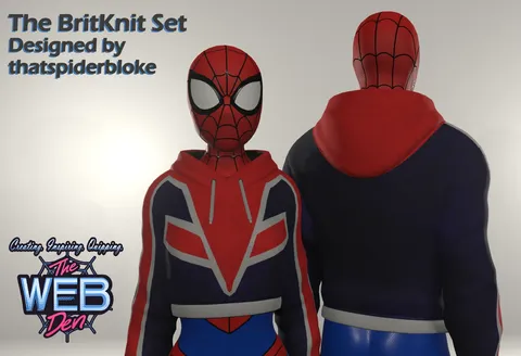 The BritKnit Set - Blender textures & materials