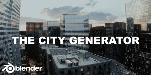 The City Generator - Blender addons