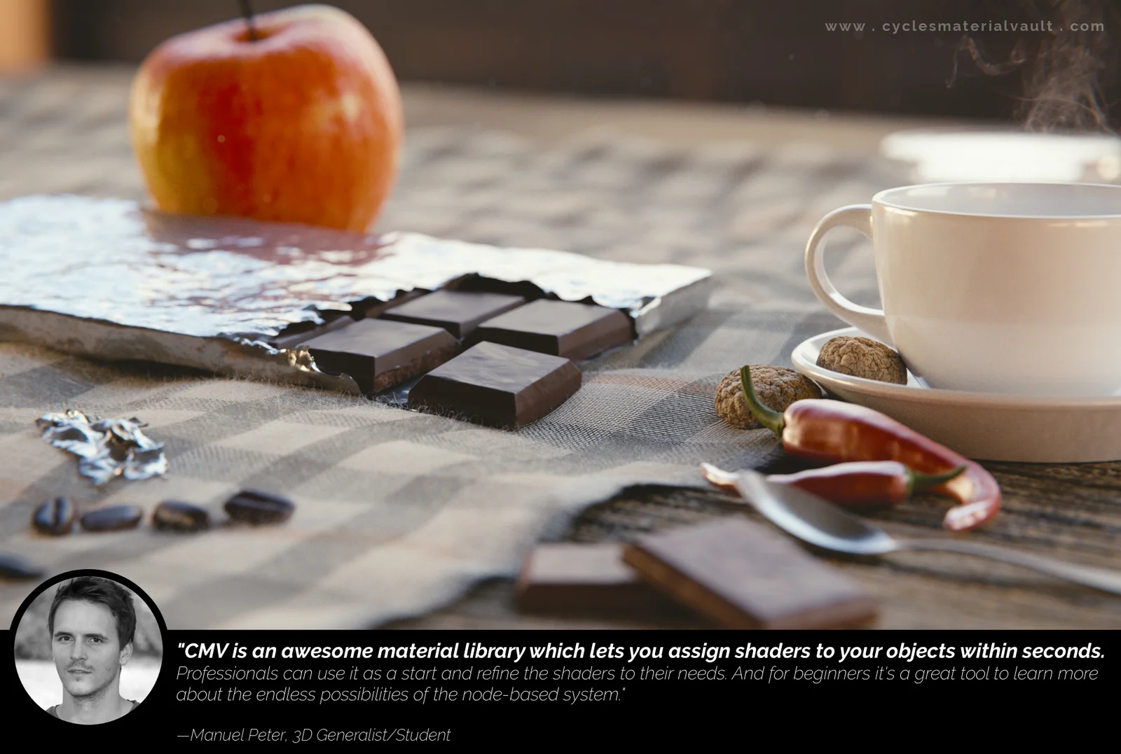 Cycles Material Vault Vol 1 screenshot 3