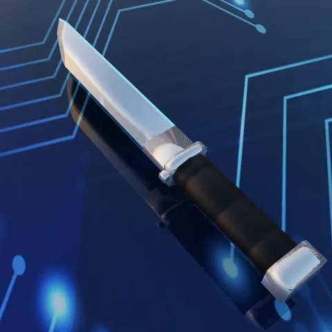 The Edge Knife - Blender 3d models