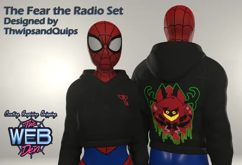 The Fear the Radio Set - Blender textures & materials