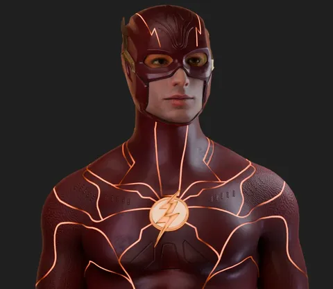 The Flash 2023 - Blender 3d models