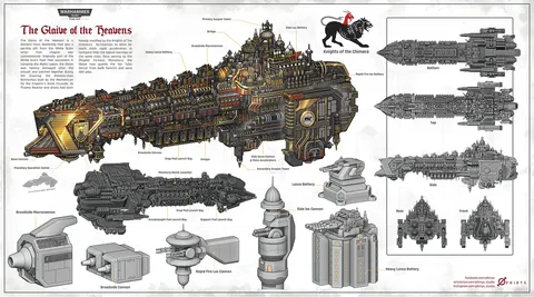 The Glaive of the Heavens - Blender 3d models