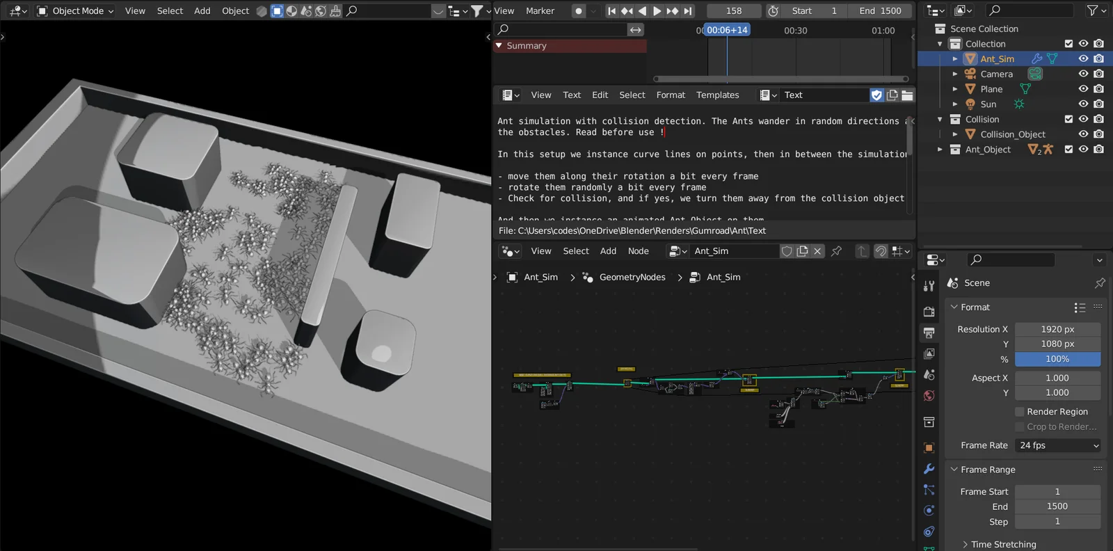 The Hive Ant Simulation screenshot 2