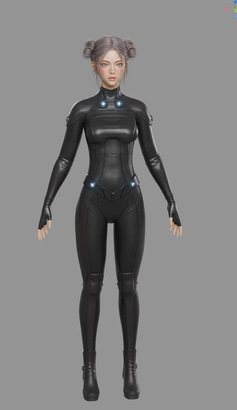 The Huntress Modeling screenshot 3