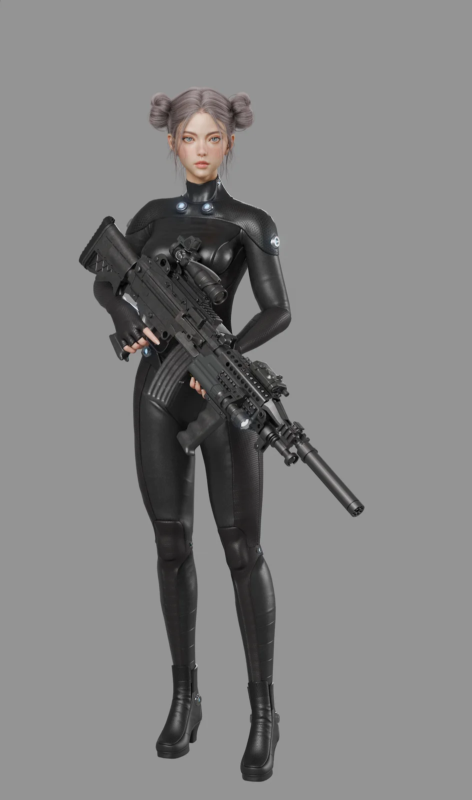 The Huntress Modeling screenshot 4