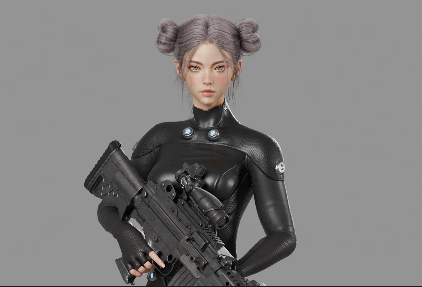 The Huntress Modeling screenshot 5