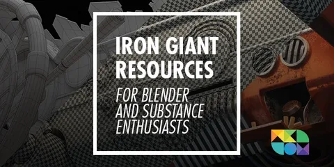 The Iron Giant Resources - Blender scenes