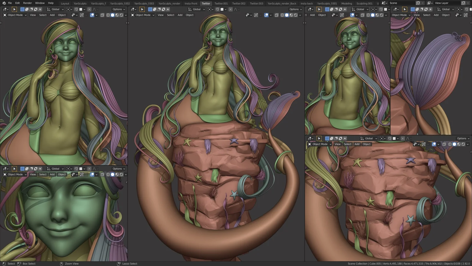 Little Mermaid Character Creation screenshot 6