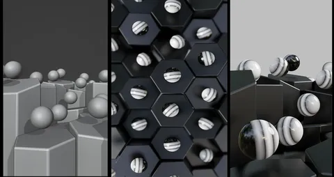 The Pillars - Blender geometry nodes