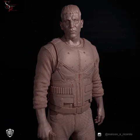 The Punisher Museum Style - Blender 3d models