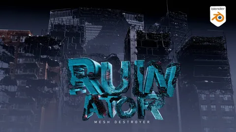 The Ruinator - Blender geometry nodes