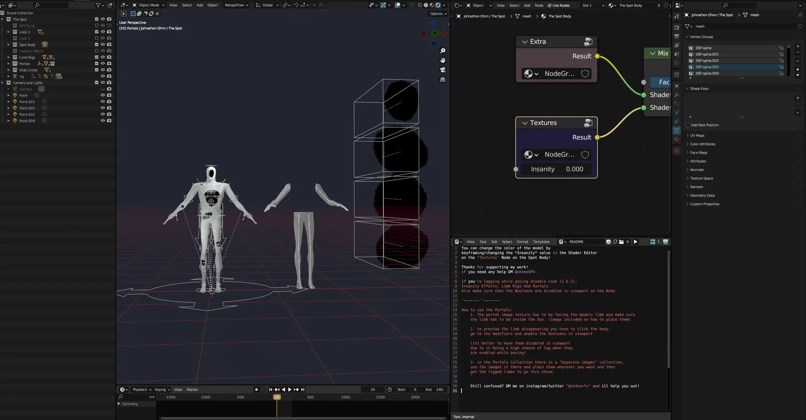 The Spot Rigged Model screenshot 7
