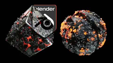 The Surface Flow - Blender geometry nodes