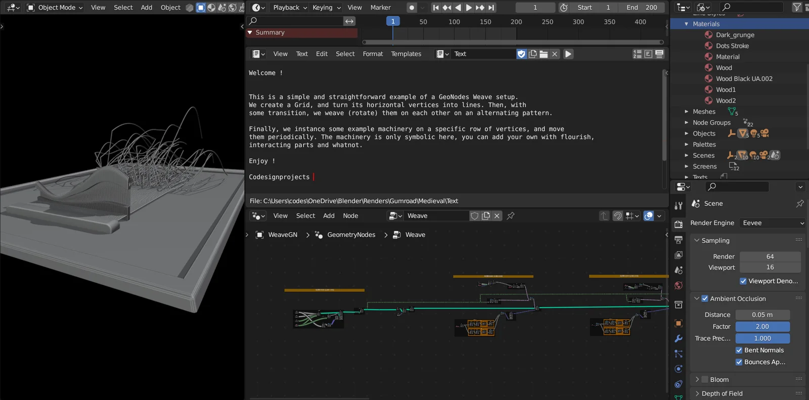Tapestry Weave Setup screenshot 7