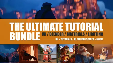 Ultimate Tutorial Bundle - Blender tutorials & courses