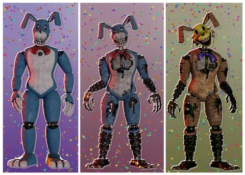 The Walten Files Bon - Blender 3d models