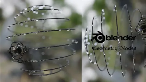 The Wave Function - Blender geometry nodes