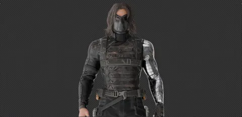 The Winter Soldier - Blender 3d models