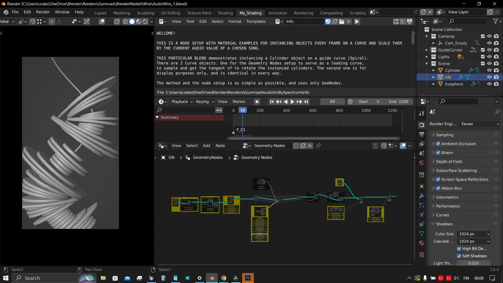 The Wire Reactive Instancer screenshot 3
