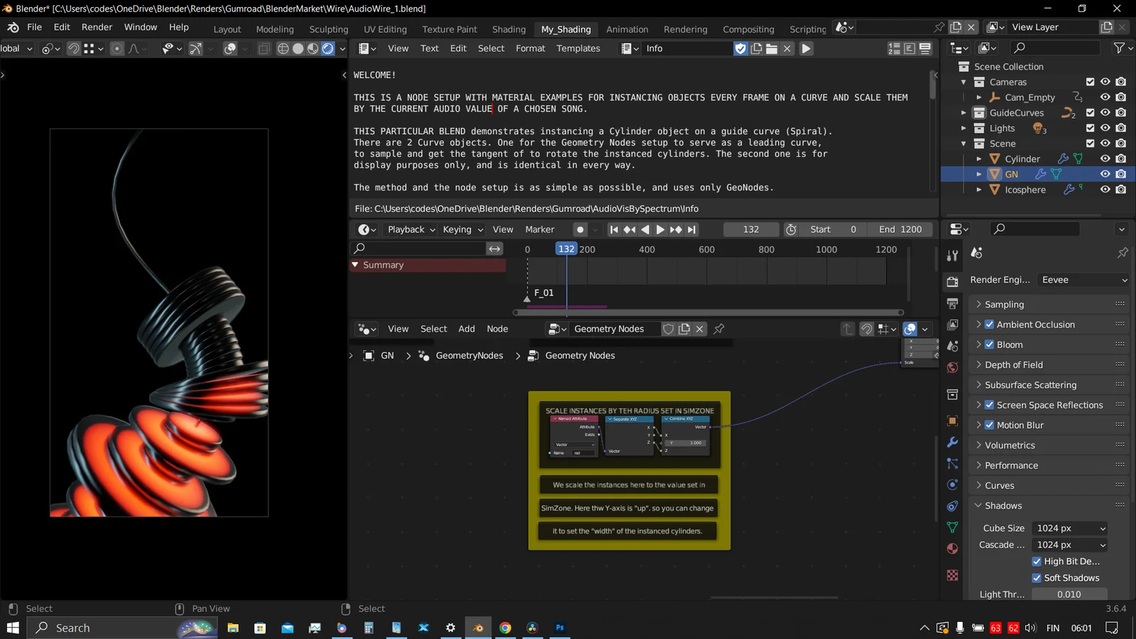 The Wire Reactive Instancer screenshot 4