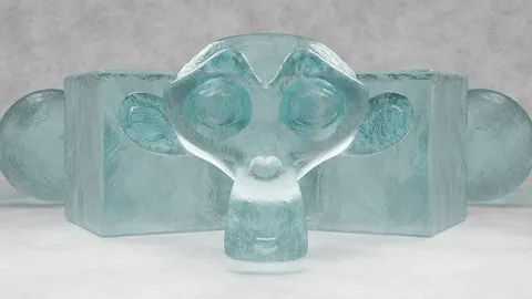 Thick Ice - Blender shaders