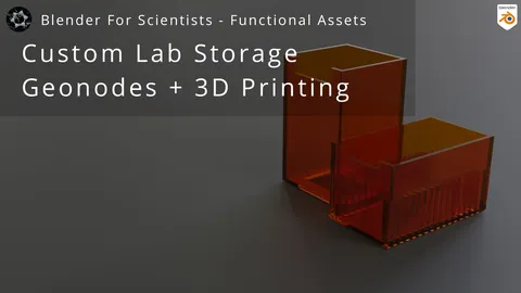Thin Film Storage Boxes - Blender geometry nodes