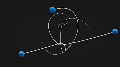 Three Body Simulation - Blender geometry nodes