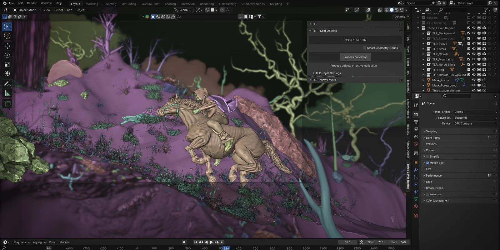 Three Layer Rendering screenshot 3