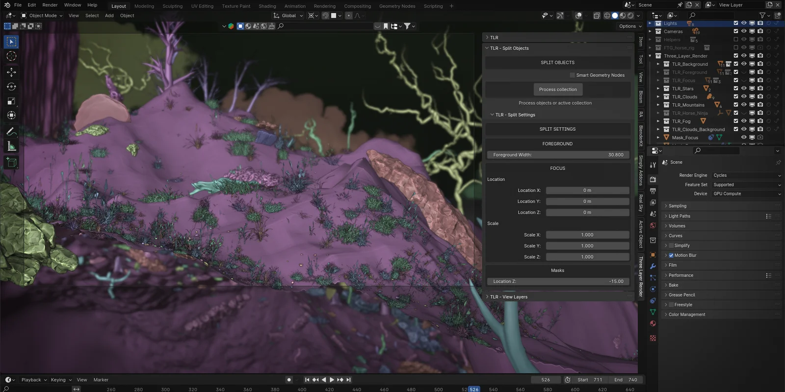 Three Layer Rendering screenshot 4