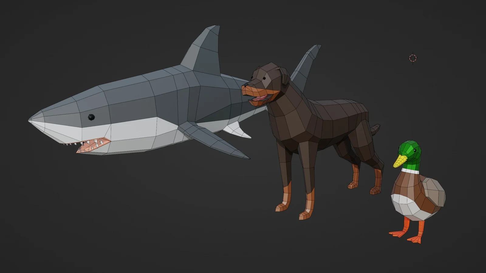 Three Low Poly Animals screenshot 7