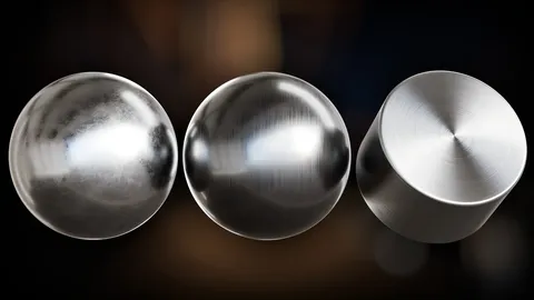 Procedural Metal Materials - Blender shaders