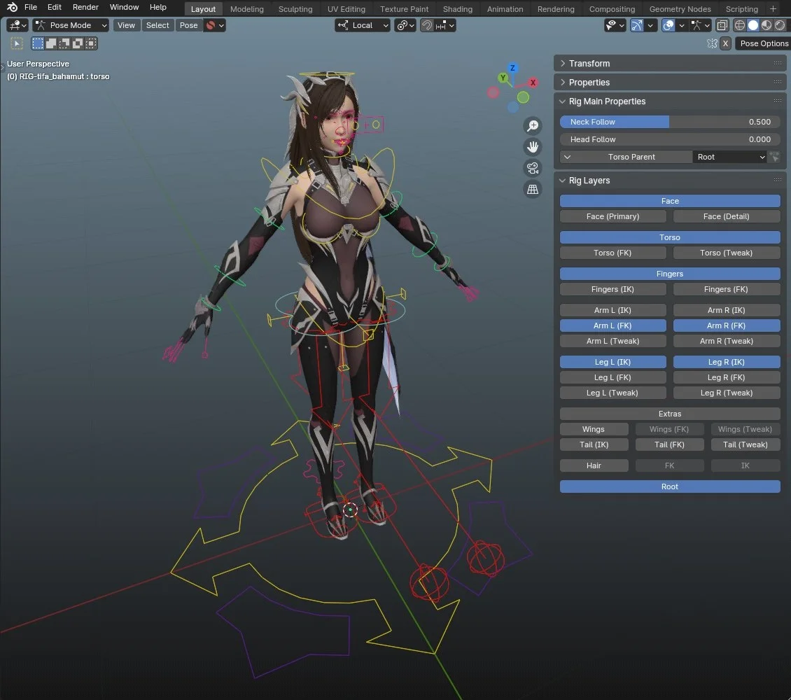 Tifa Lockhart Rig screenshot 2