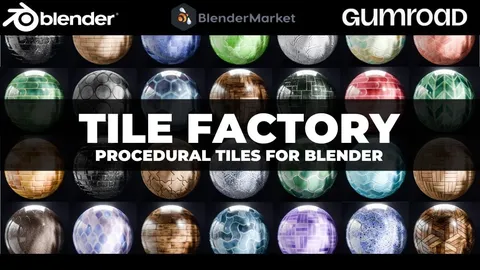 Tile Factory - Blender shaders