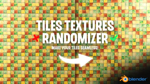 Tiles Textures Randomizer - Blender shaders