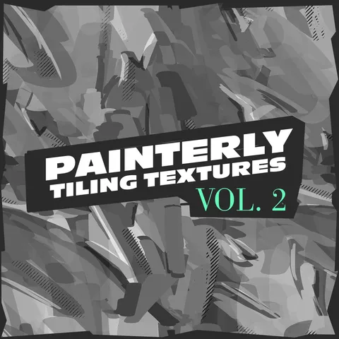 Tiling Painterly Textures Vol. 2 - Blender textures & materials