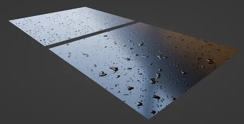 Water Droplets Normal Map - Blender textures & materials