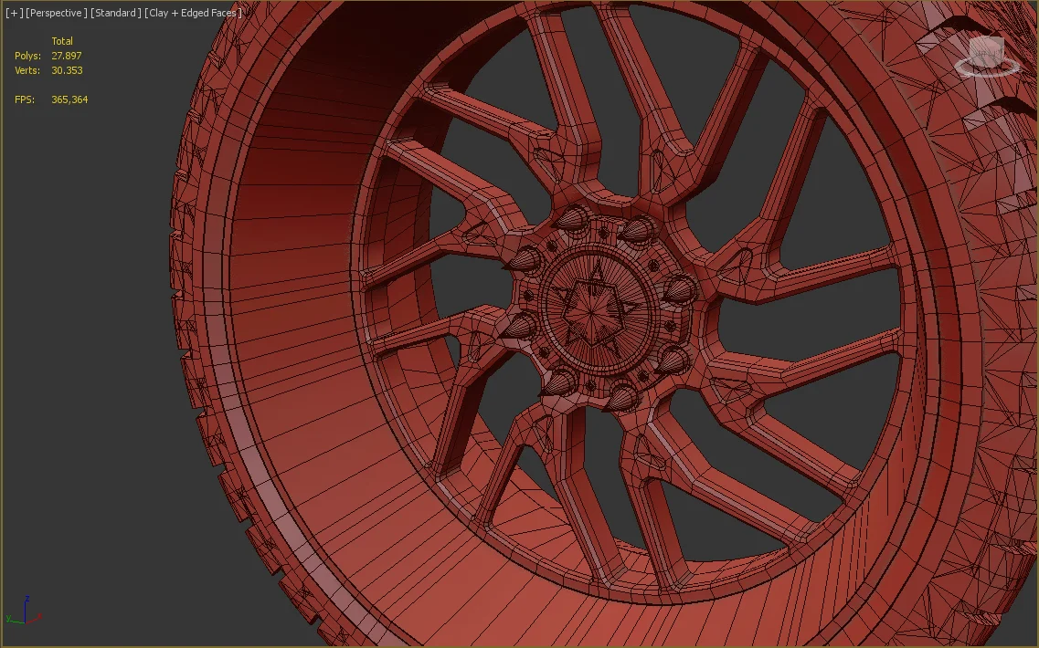 TIS 554 Wheel and Tire screenshot 3