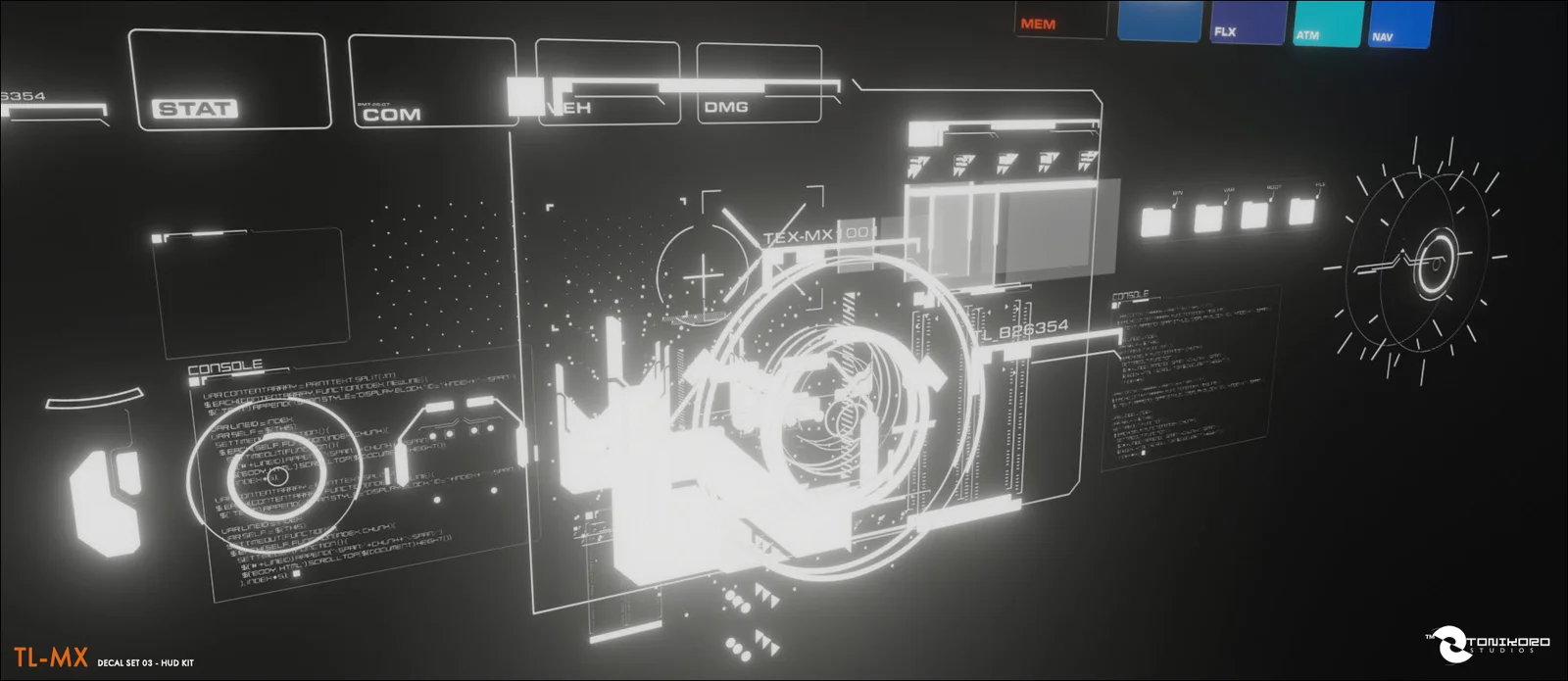 TL-MX Decal Set 03 HUD Kit screenshot 2