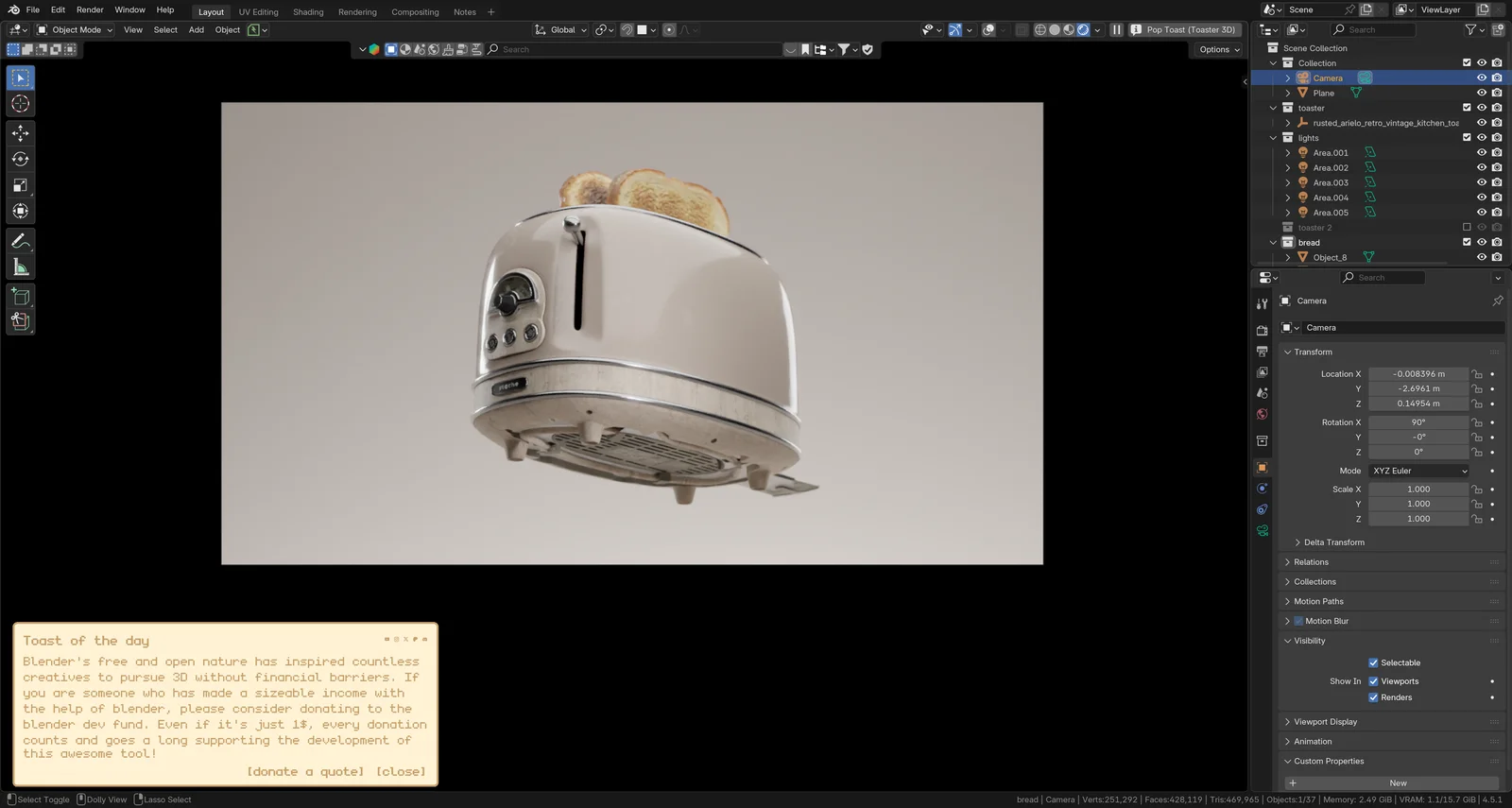 Toaster 3D screenshot 2