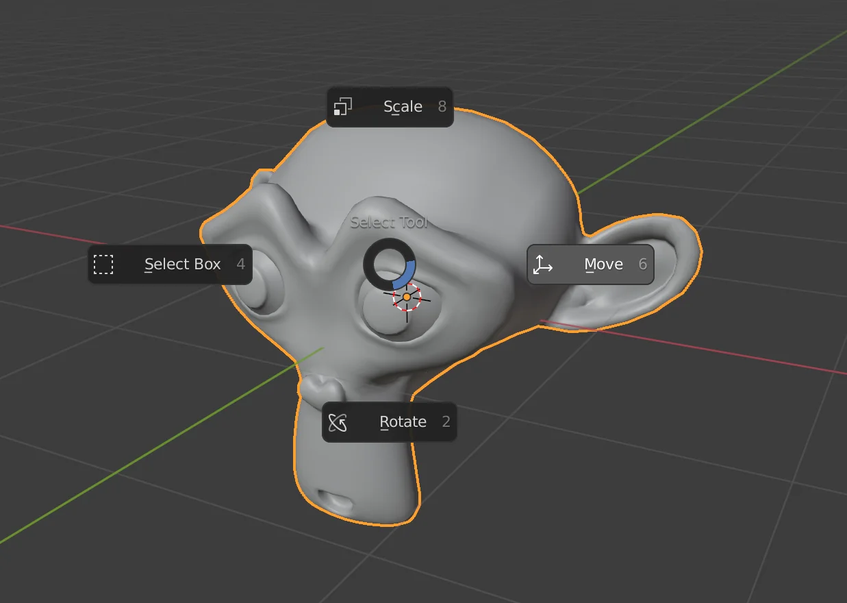 Tool Pie Menu screenshot 2