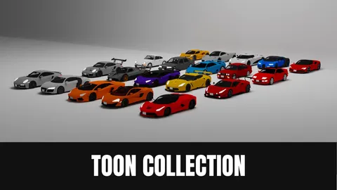TOON Collection - Blender 3d models