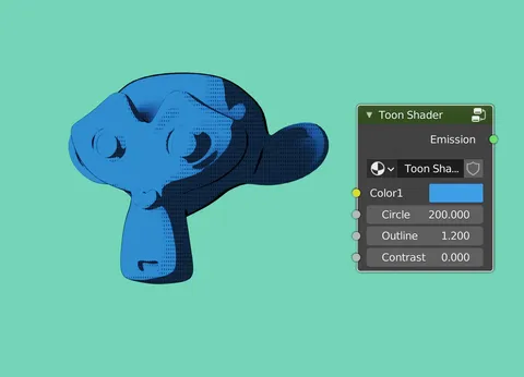 Toon Shader - Blender shaders