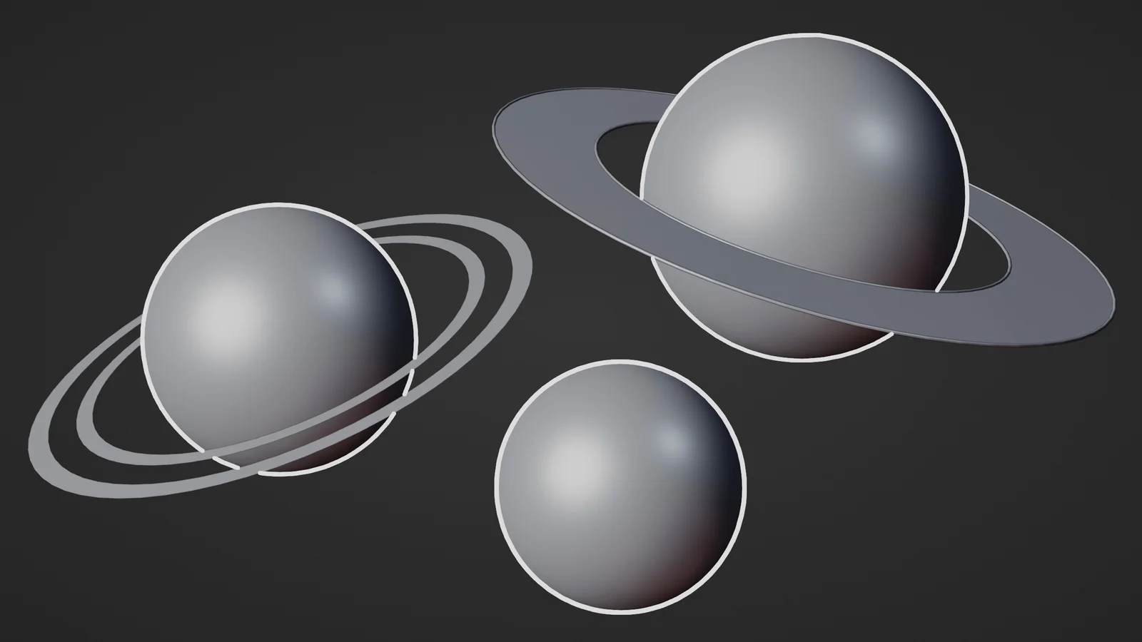 Toon Style Planets screenshot 2