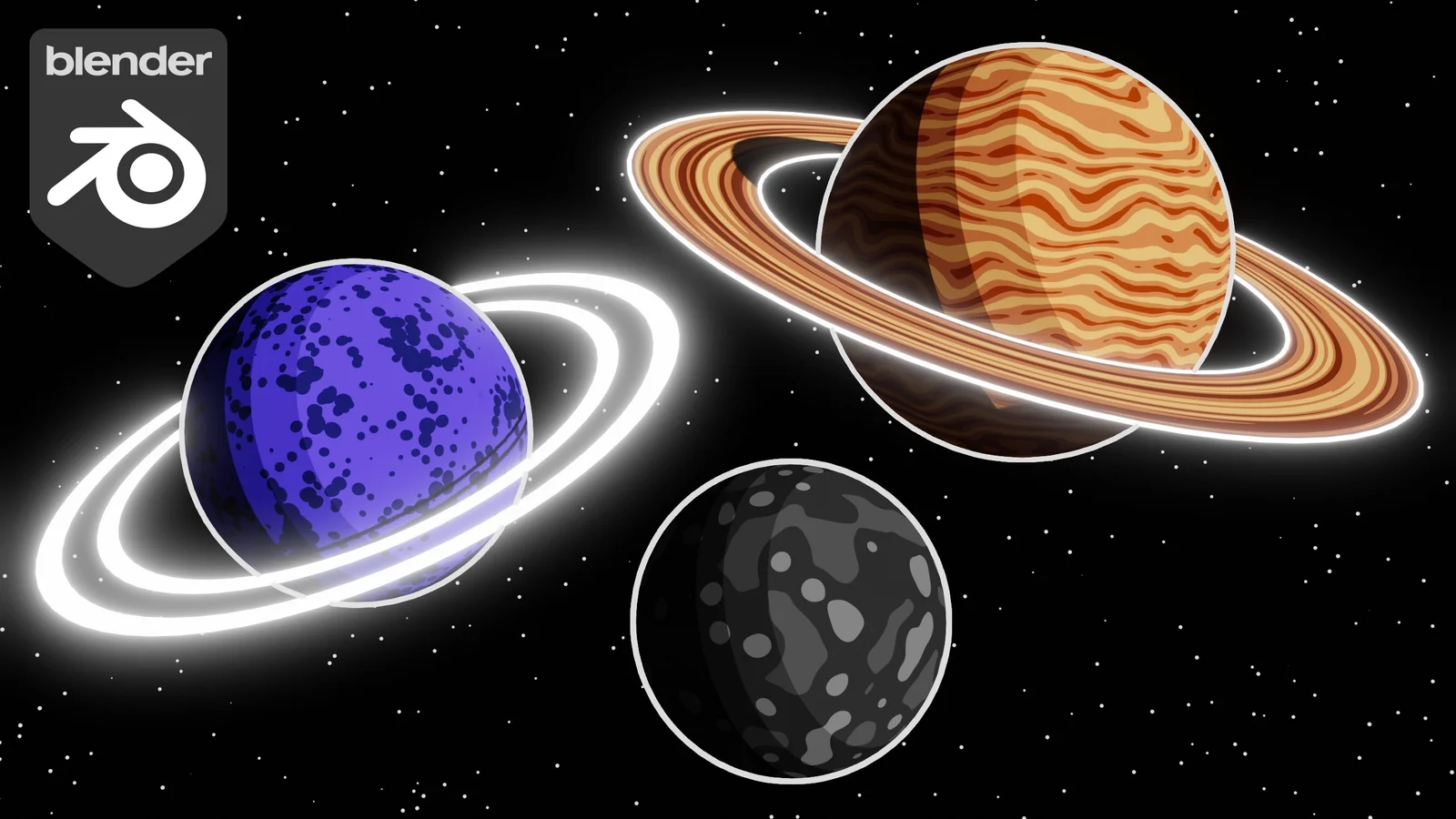 Toon Style Planets screenshot 3
