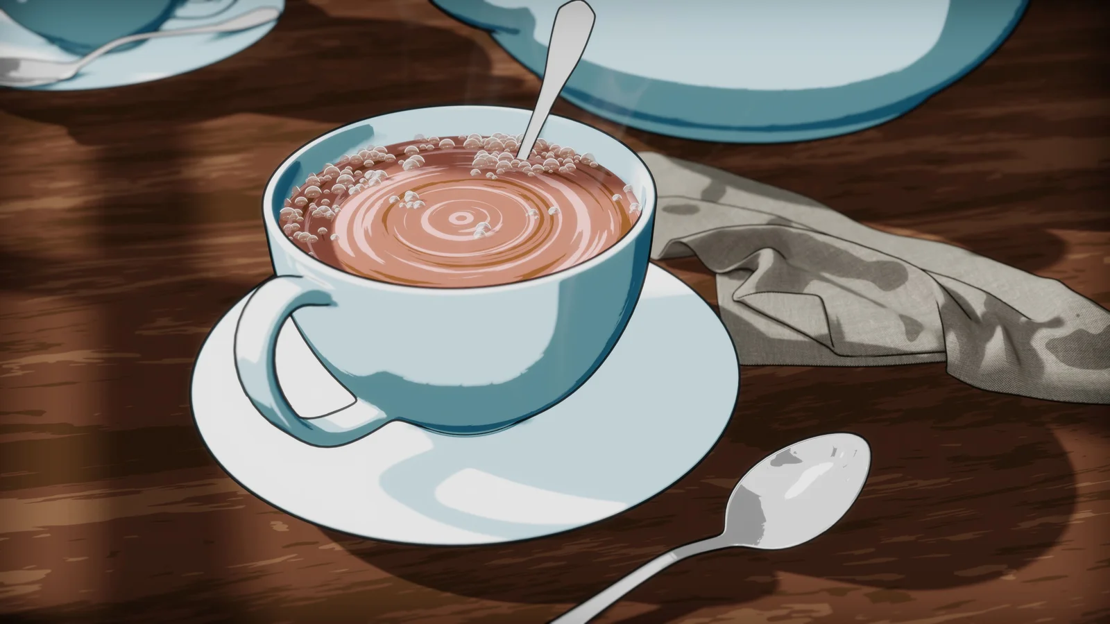 Toon Style Tea Scene screenshot 2