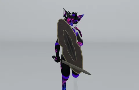 Tower Shield - Blender 3d models